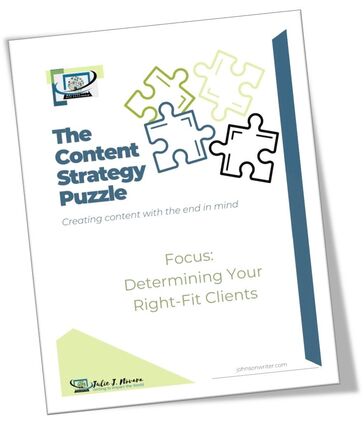 Content Strategy Puzzle - FREE Tips for Determining Your Right-Fit Clients